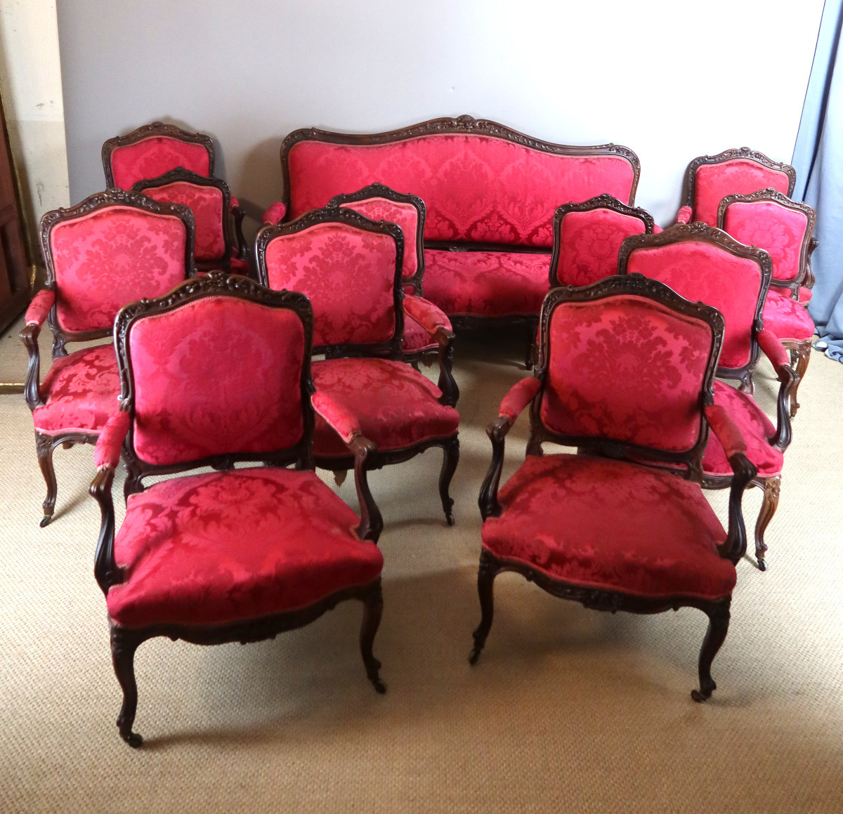 Grand salon style Louis XV