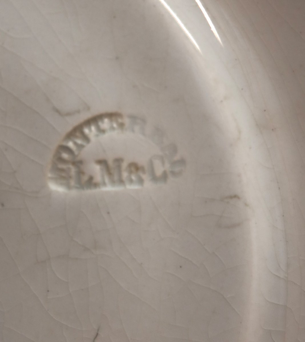 Paire de très grands vases Creil et Montereau , Lebeuf Milliet & Cie (1840-1876)-photo-8