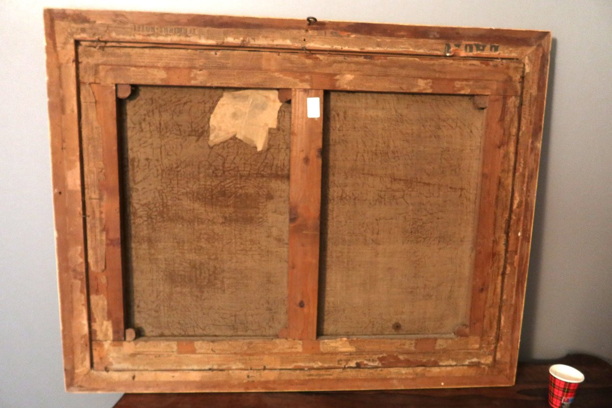 Painting "christ With The Crown Of Thorns" 18th Century-photo-7