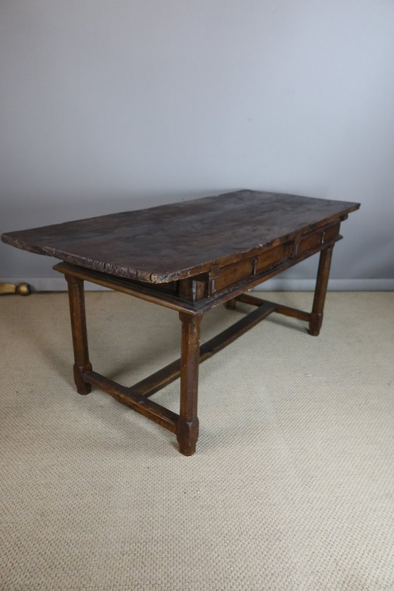 Table en chêne XVIIème-photo-1