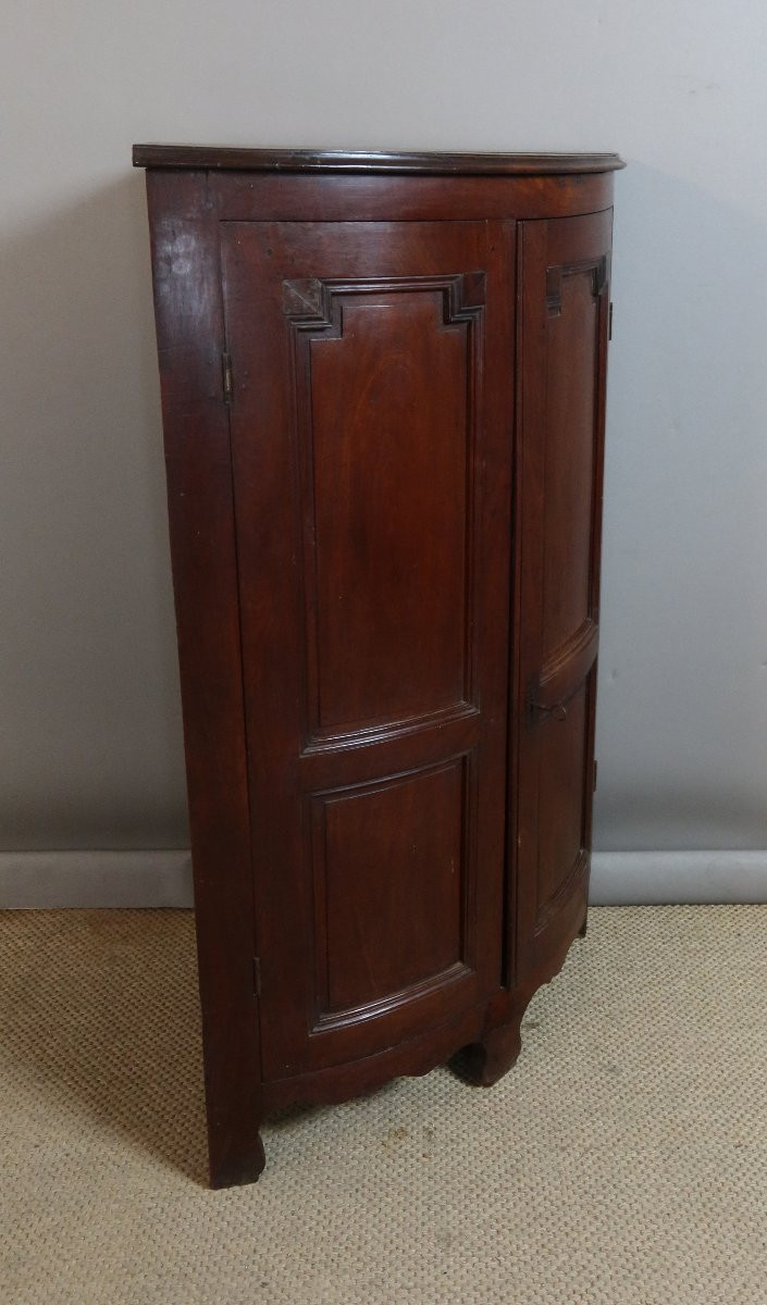 Encoignure en acajou fin XVIII-photo-4