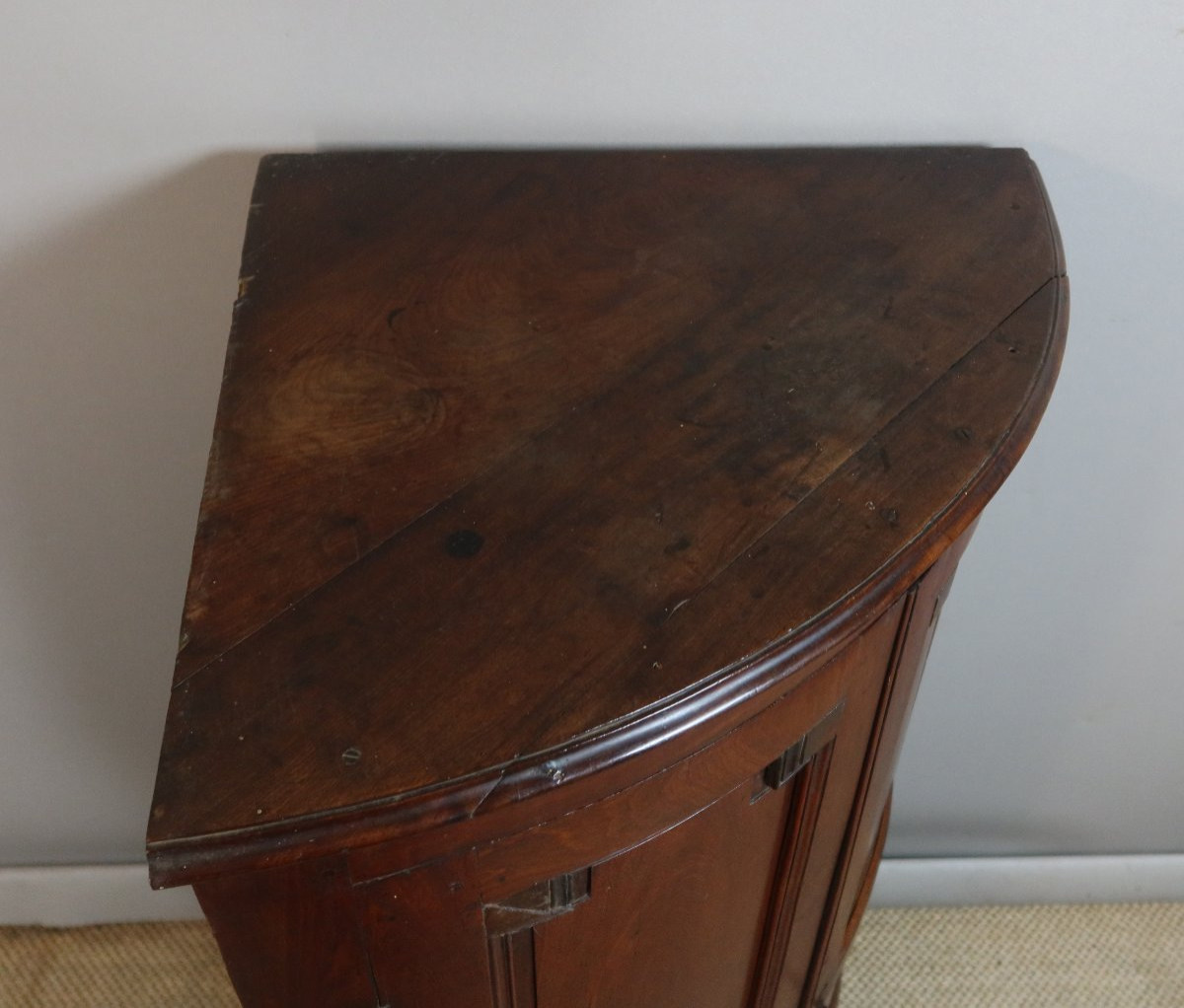 Encoignure en acajou fin XVIII-photo-8