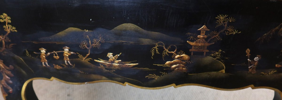 Louis XV Style Desk With Chinese Influences-photo-8