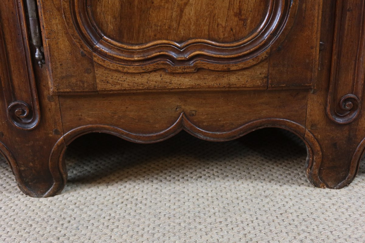 Two-part Walnut Buffet, 18th Century-photo-4