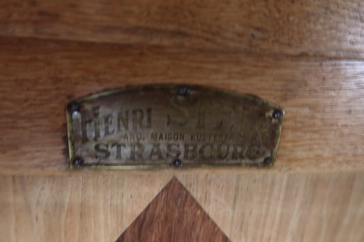 Large Oak Bar From The Early 20th Century.-photo-2