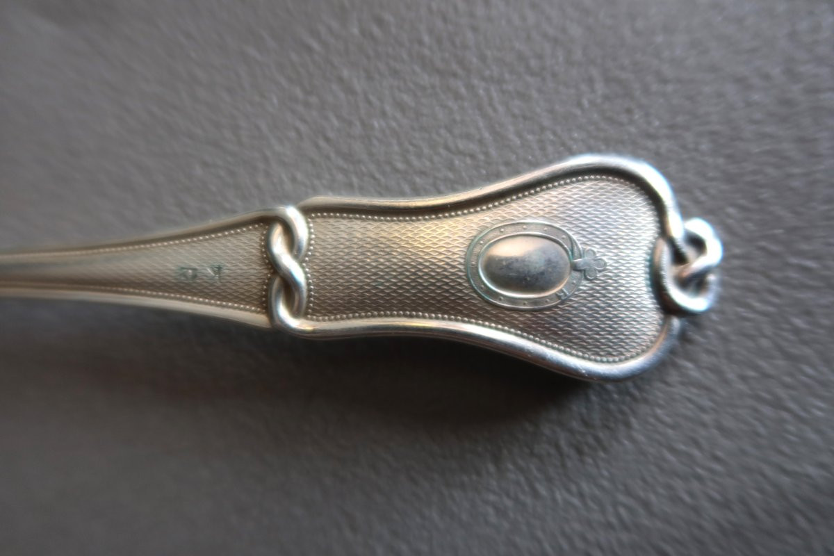 Ménagère en métal argenté 73 pièces dans son coffret -photo-2