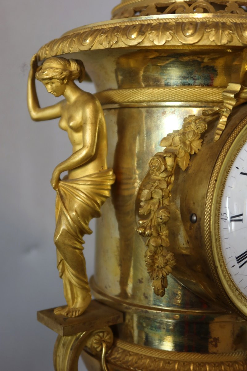 Fireplace Set Signed Etienne Tavernier Circa 1820-photo-3