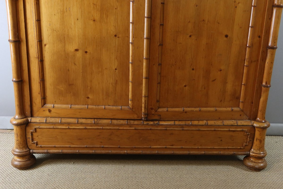 Bamboo Cabinet In Pitch Pine -photo-5
