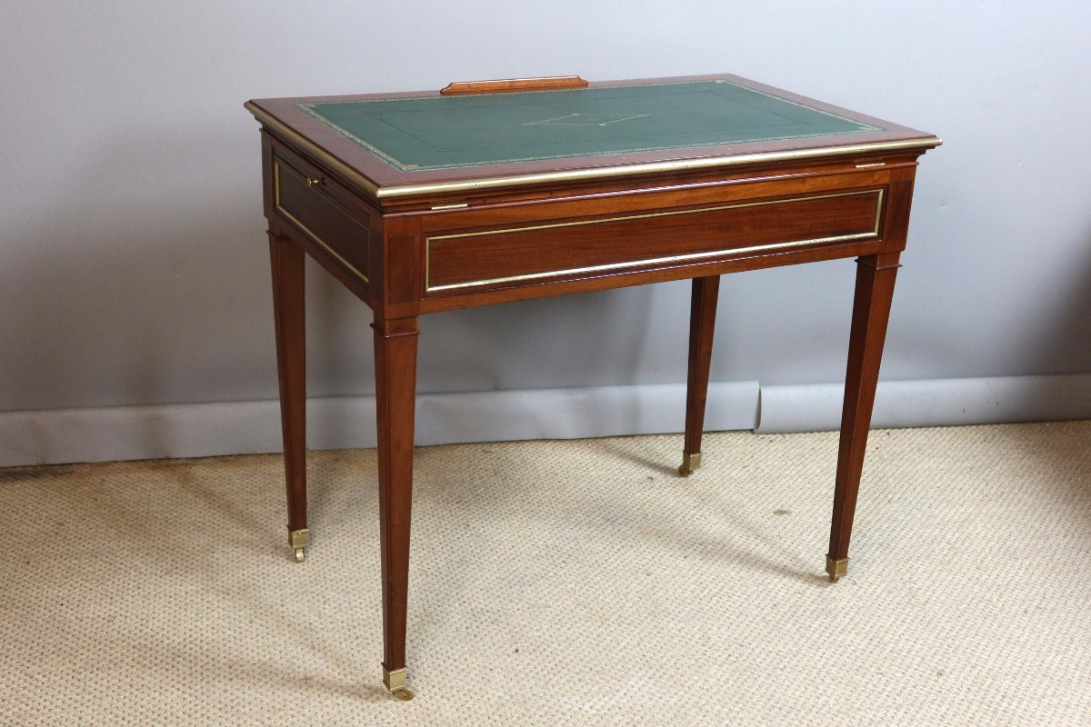 Tronchin-style Desk, Directoire Period-photo-3