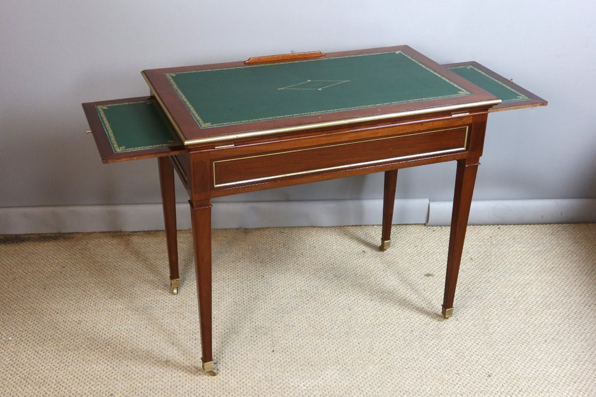 Tronchin-style Desk, Directoire Period-photo-4