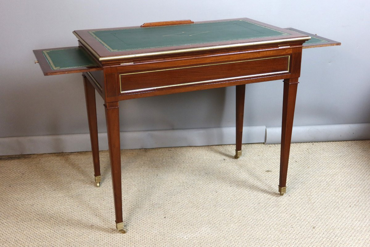 Tronchin-style Desk, Directoire Period-photo-2