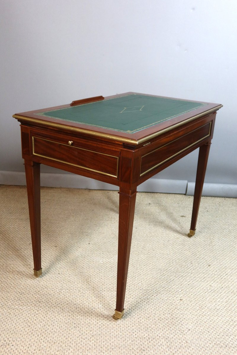 Tronchin-style Desk, Directoire Period-photo-4