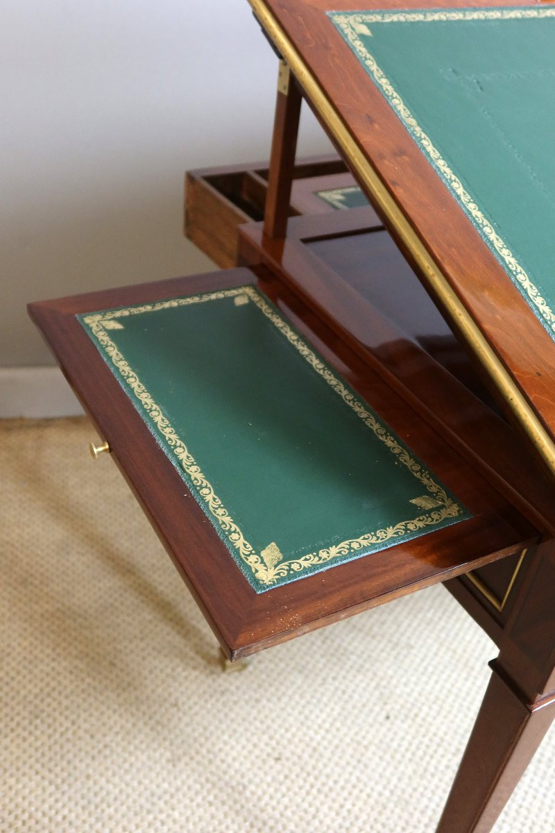 Tronchin-style Desk, Directoire Period-photo-7
