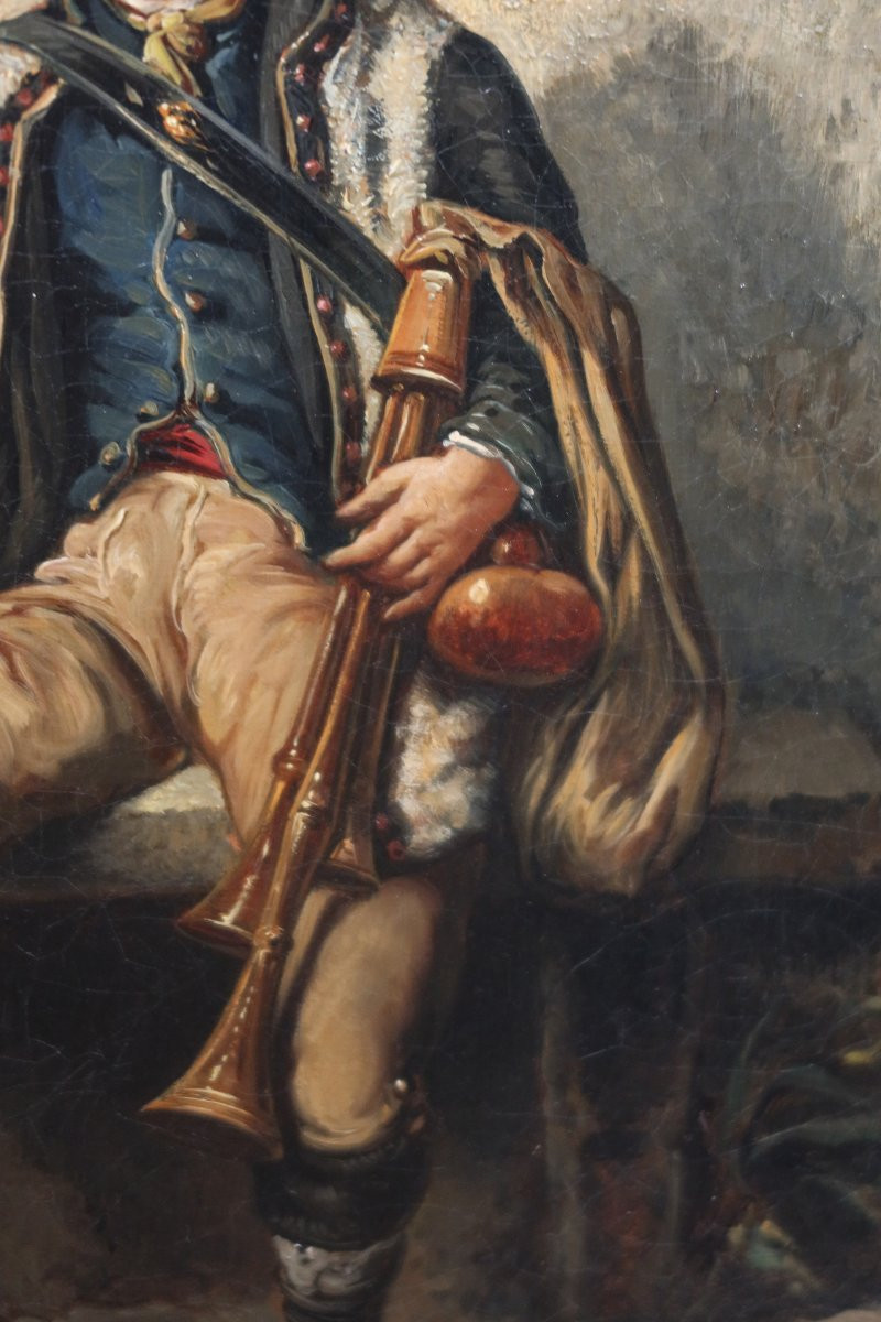 Pair Of Paintings Signed A. Léonard, 19th Century-photo-4