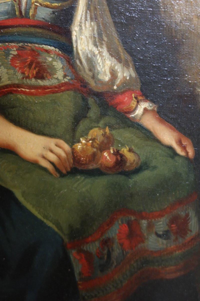 Pair Of Paintings Signed A. Léonard, 19th Century-photo-6