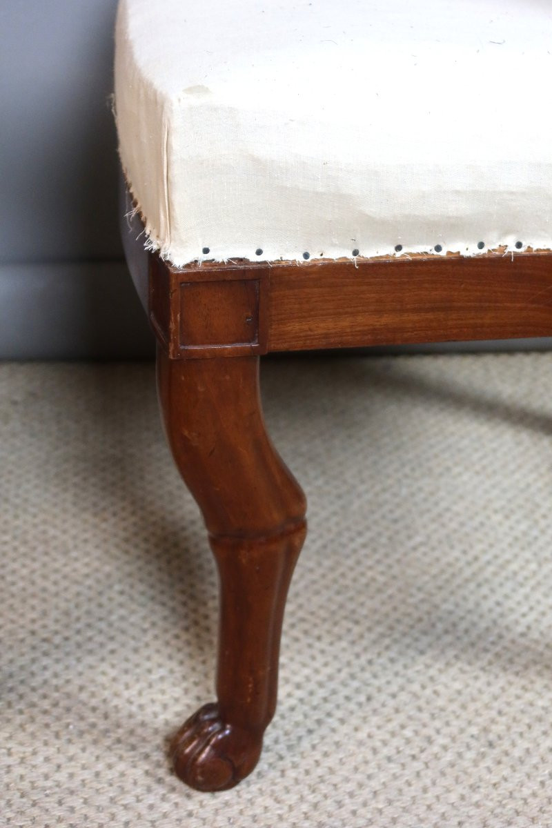 Suite de six chaises époque Empire-photo-3