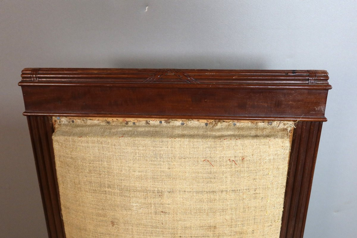 Suite de six chaises époque Empire-photo-3