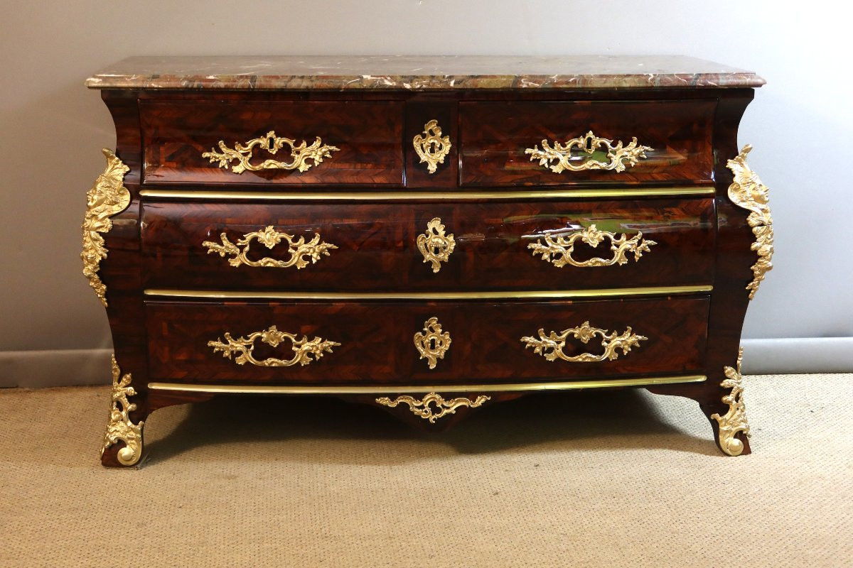 Regency Style Chest Of Drawers, 18th Century-photo-2