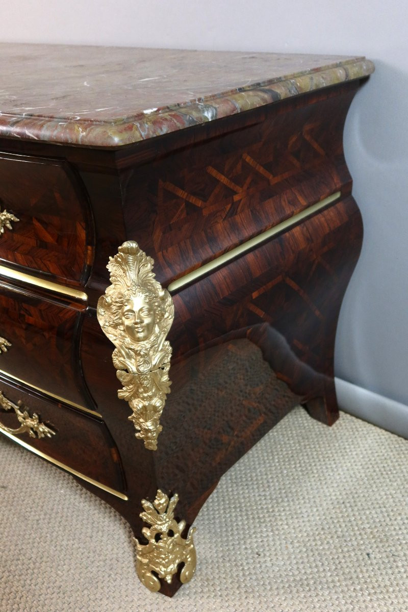 Regency Style Chest Of Drawers, 18th Century-photo-3