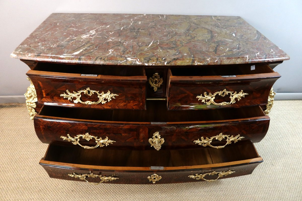Regency Style Chest Of Drawers, 18th Century-photo-4