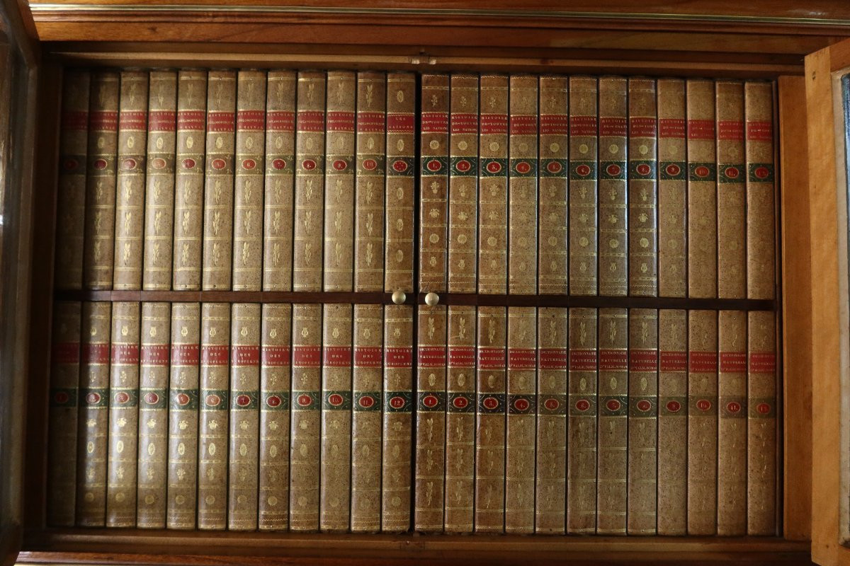 Secrétaire en acajou fin de l'époque Louis XVI-photo-4