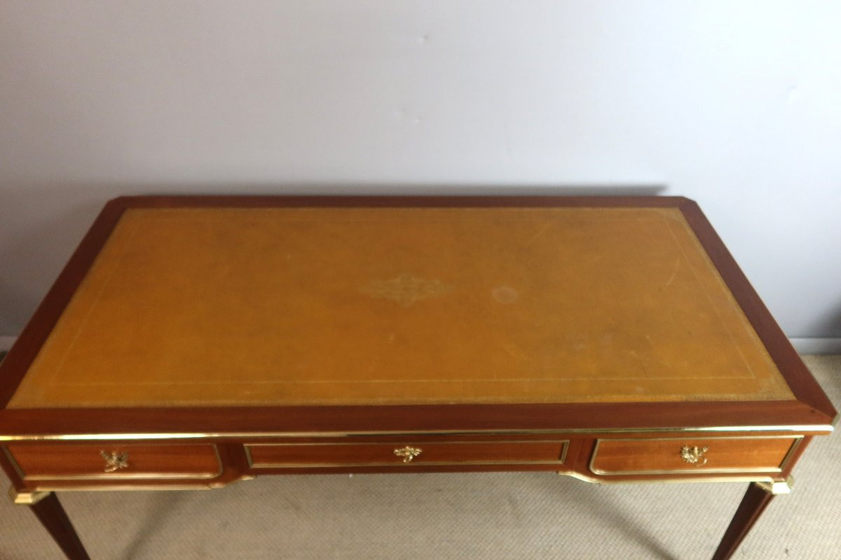 Large Louis XVI Style Desk-photo-4