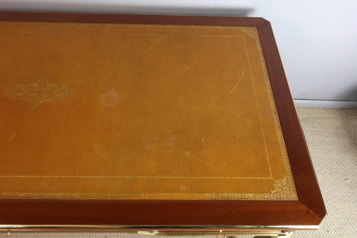 Large Louis XVI Style Desk-photo-5