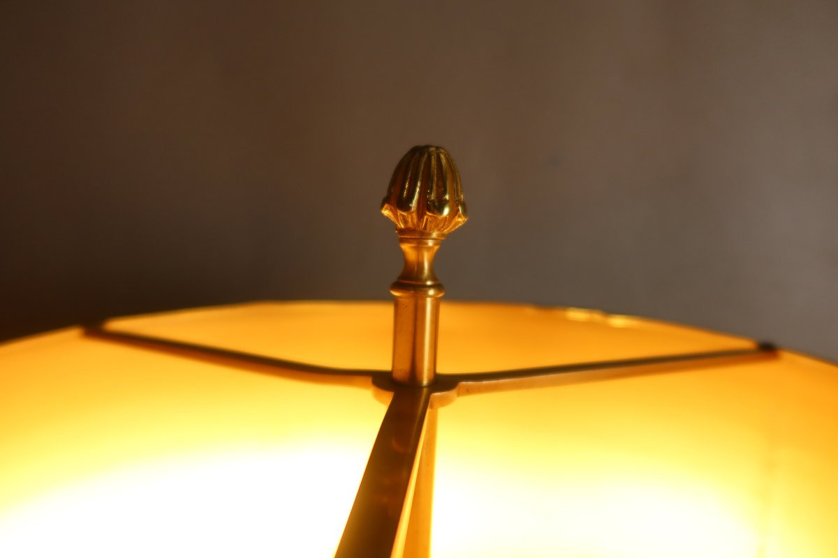 Lampe en bronze de la Maison Charles à Paris-photo-4