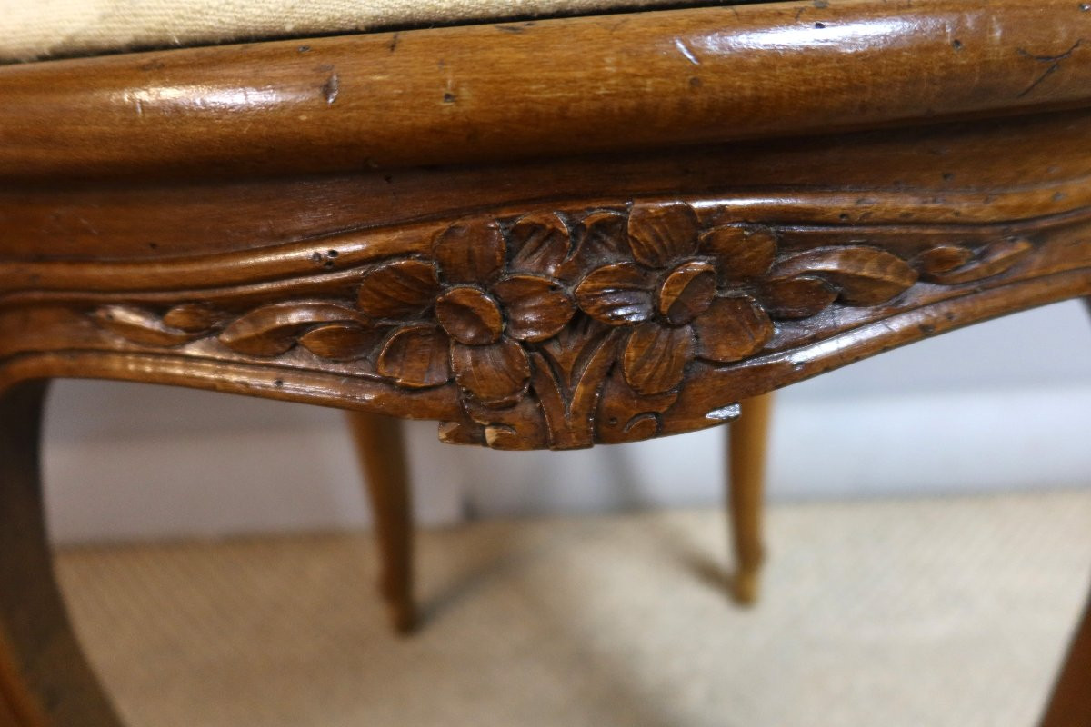 Set Of Six Louis XV Style Chairs-photo-2