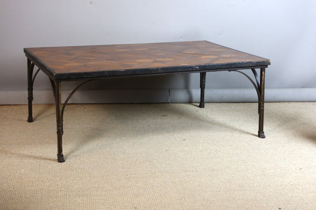 Table basse de salon XXème siècle-photo-3