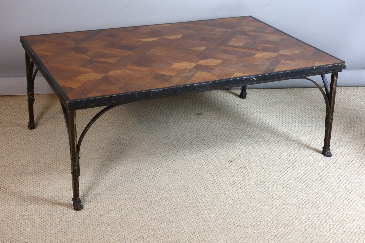 Table basse de salon XXème siècle-photo-4