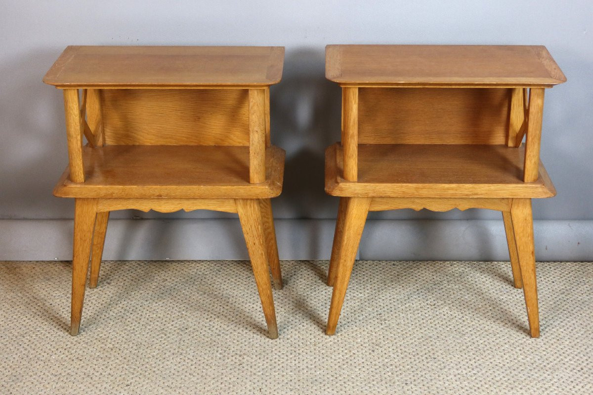 Pair Of 1960s Bedside Tables-photo-2