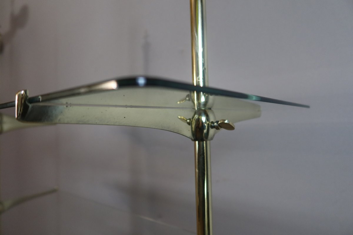 Oak Counter Unit With Its Rack-photo-2