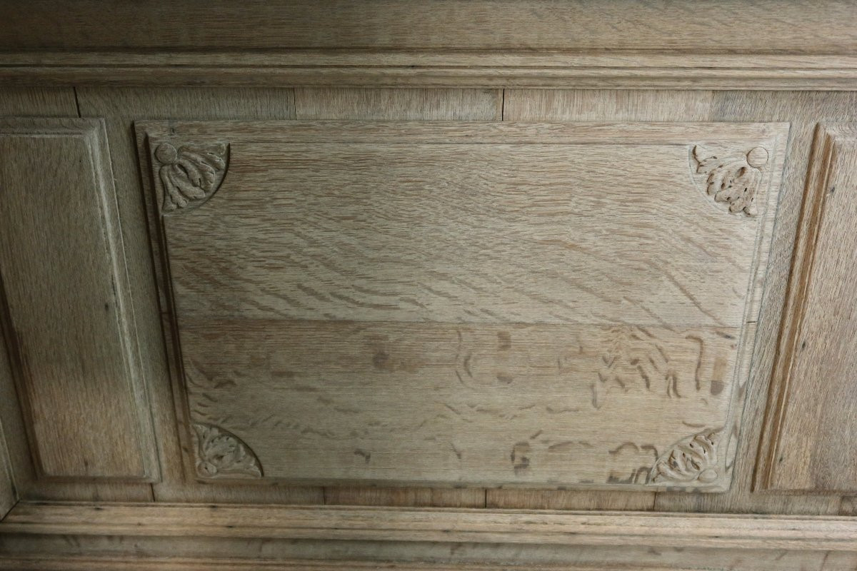 Oak Counter Unit With Its Rack-photo-5