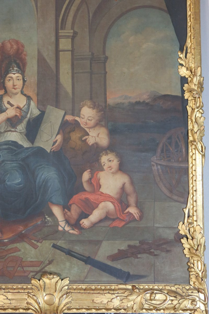 Grand trumeau époque XVIIIème siècle-photo-3