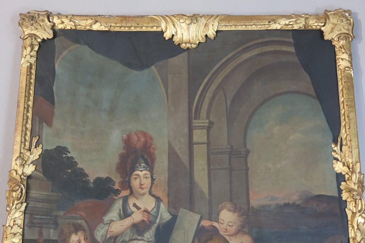 Grand trumeau époque XVIIIème siècle-photo-4