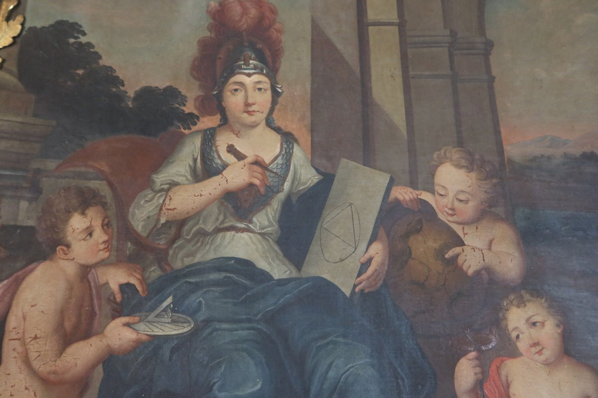 Grand trumeau époque XVIIIème siècle-photo-7