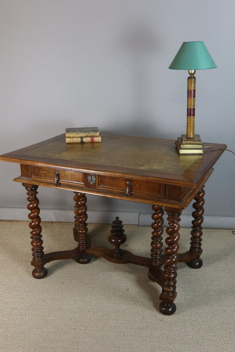 Table à écrire style Louis XIII-photo-1