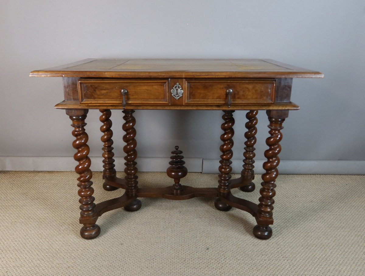 Table à écrire style Louis XIII-photo-3