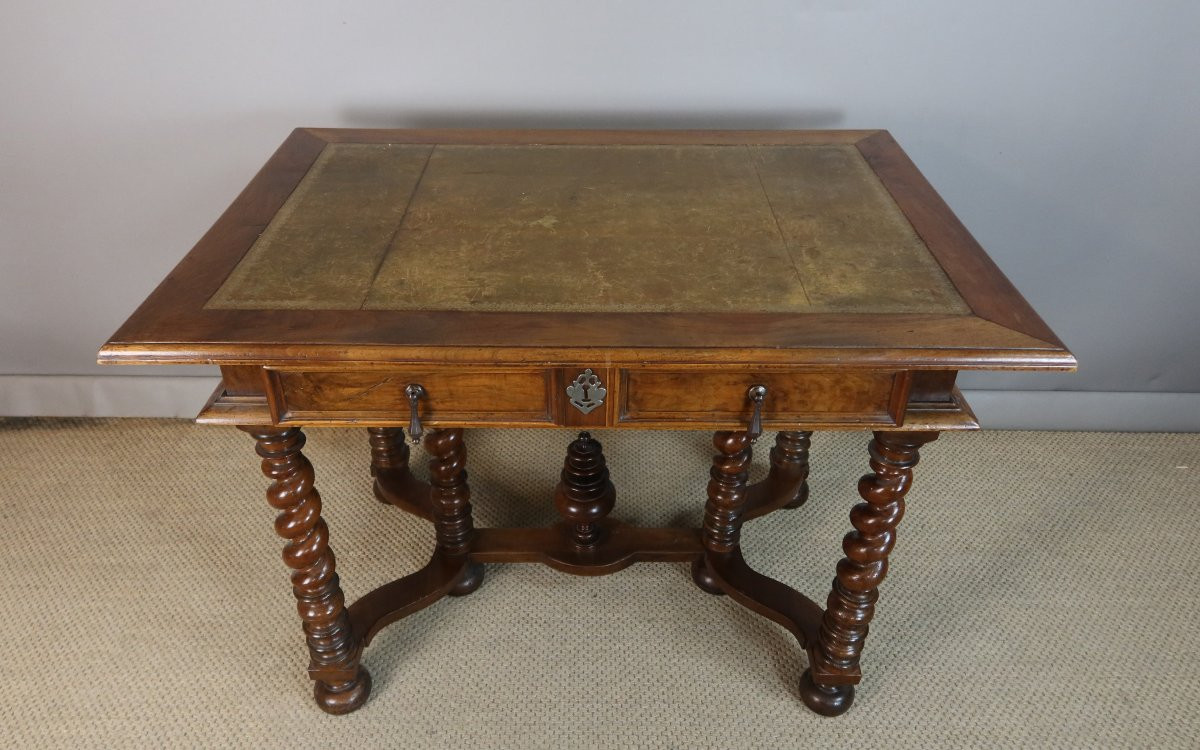Table à écrire style Louis XIII-photo-4