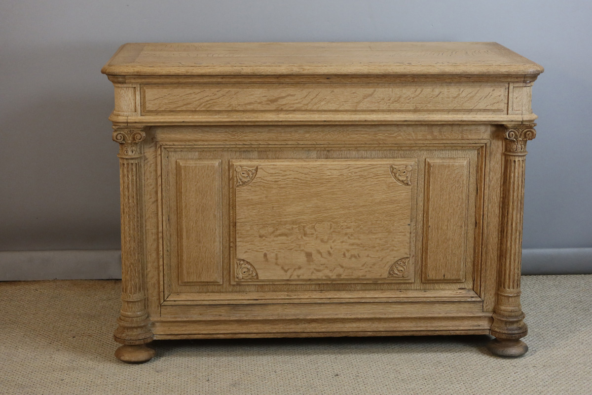 Meuble comptoir en chêne