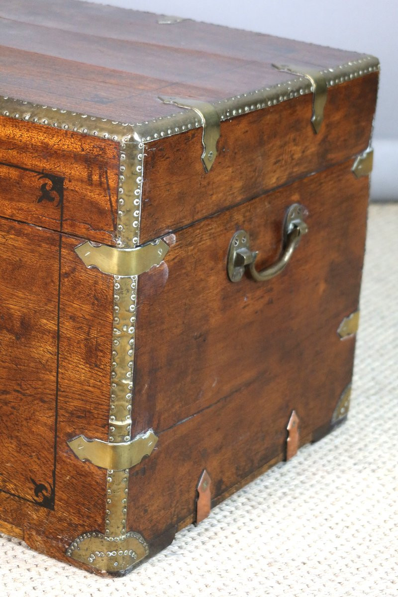 Coffre de marine XIX-photo-2