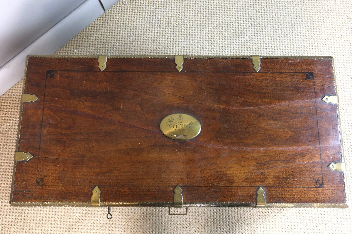 Coffre de marine XIX-photo-3