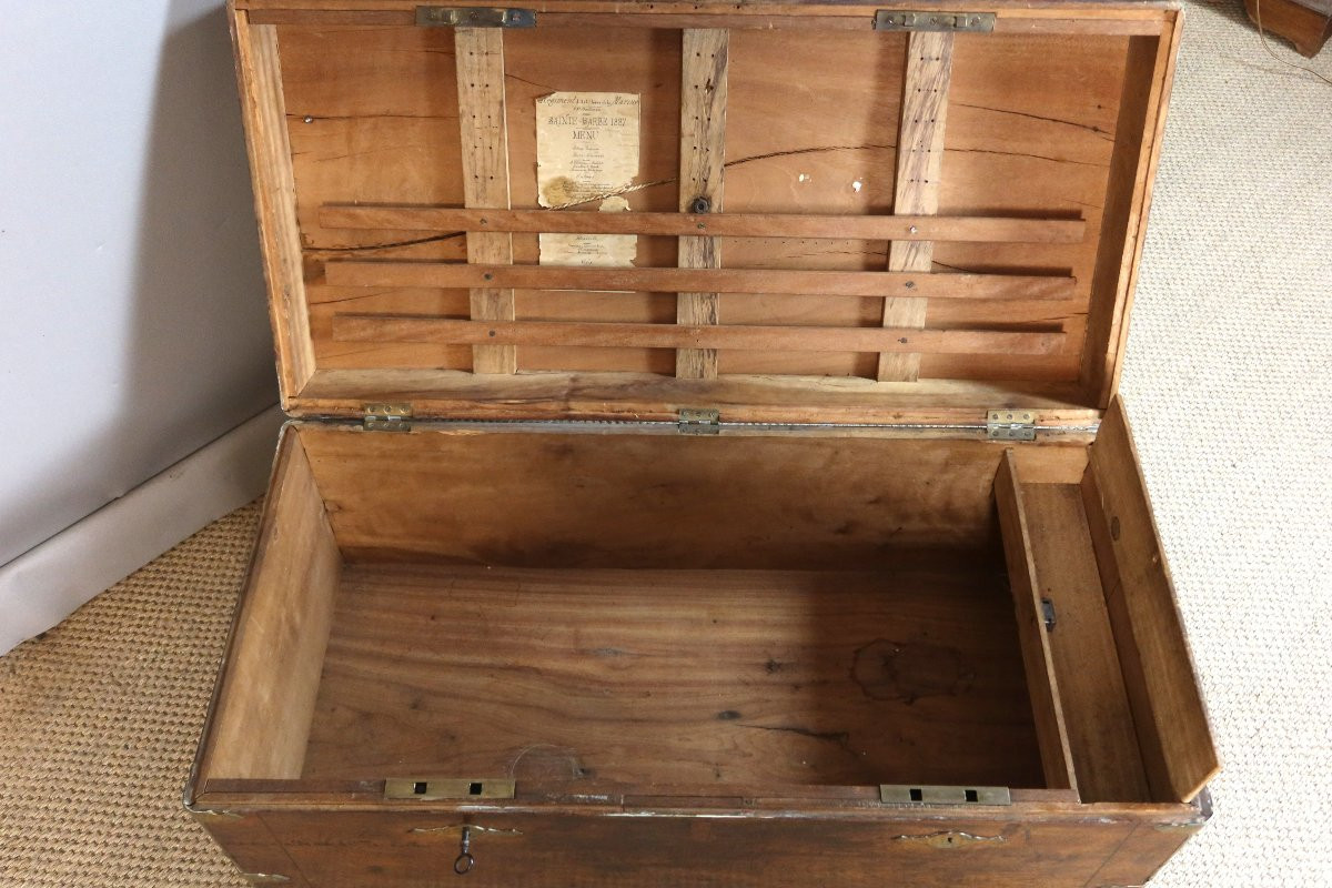 Coffre de marine XIX-photo-6