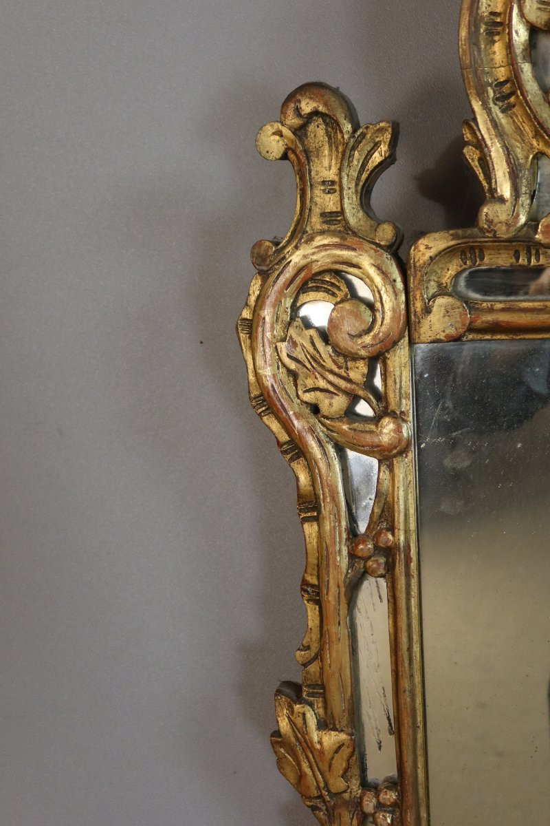 Miroir de style Louis XV époque XXème siècle-photo-3