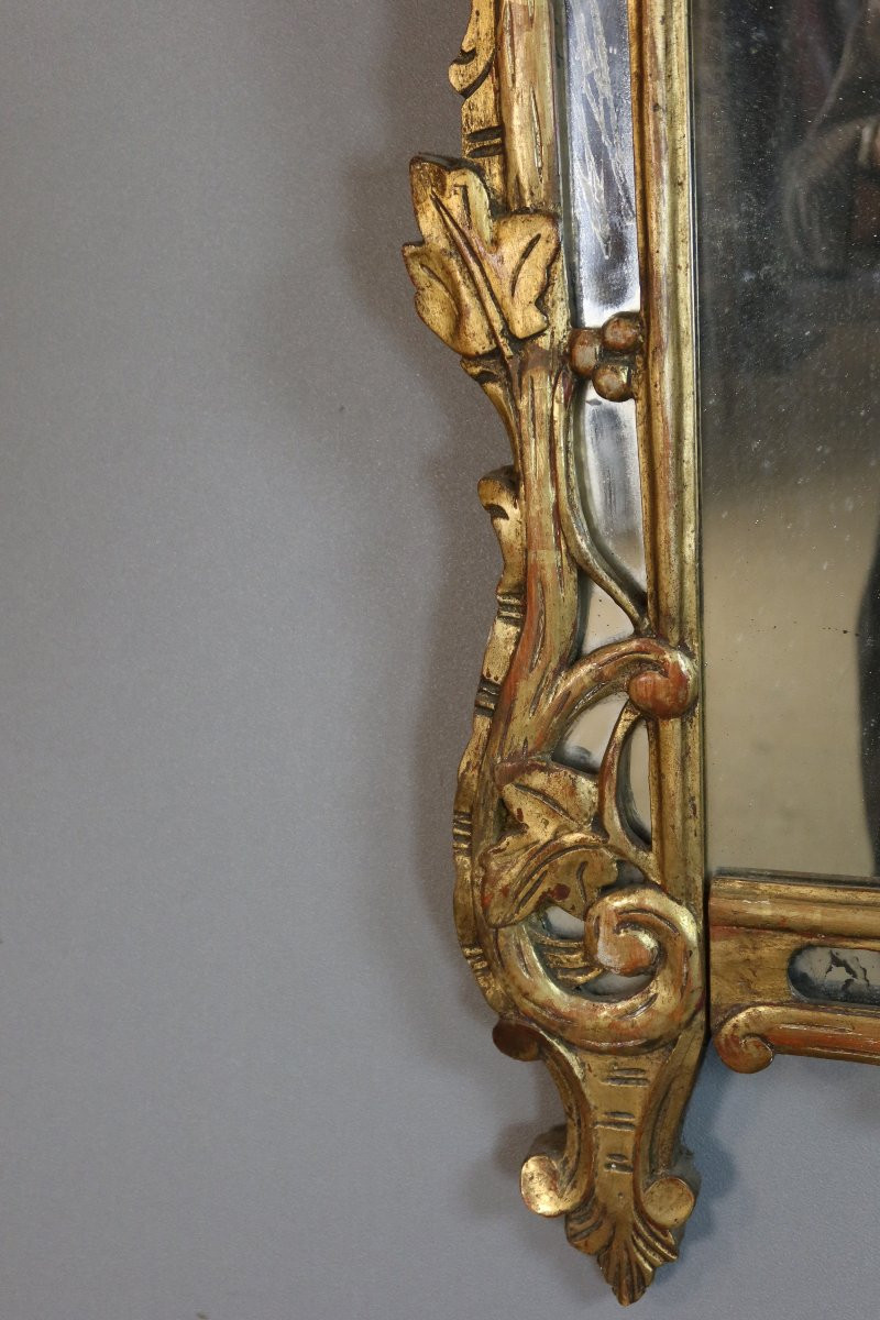 Miroir de style Louis XV époque XXème siècle-photo-4