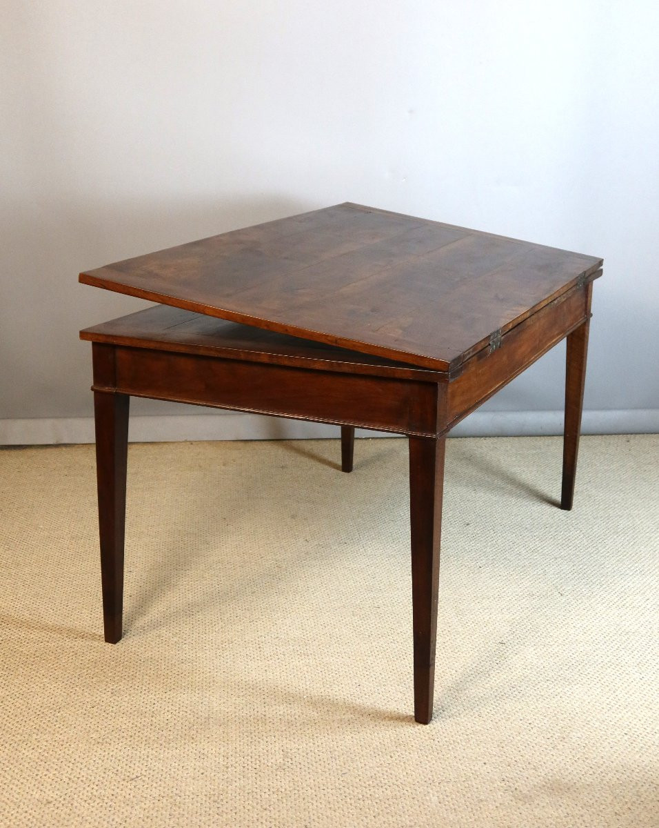Walnut Wallet Table, 19th Century-photo-2