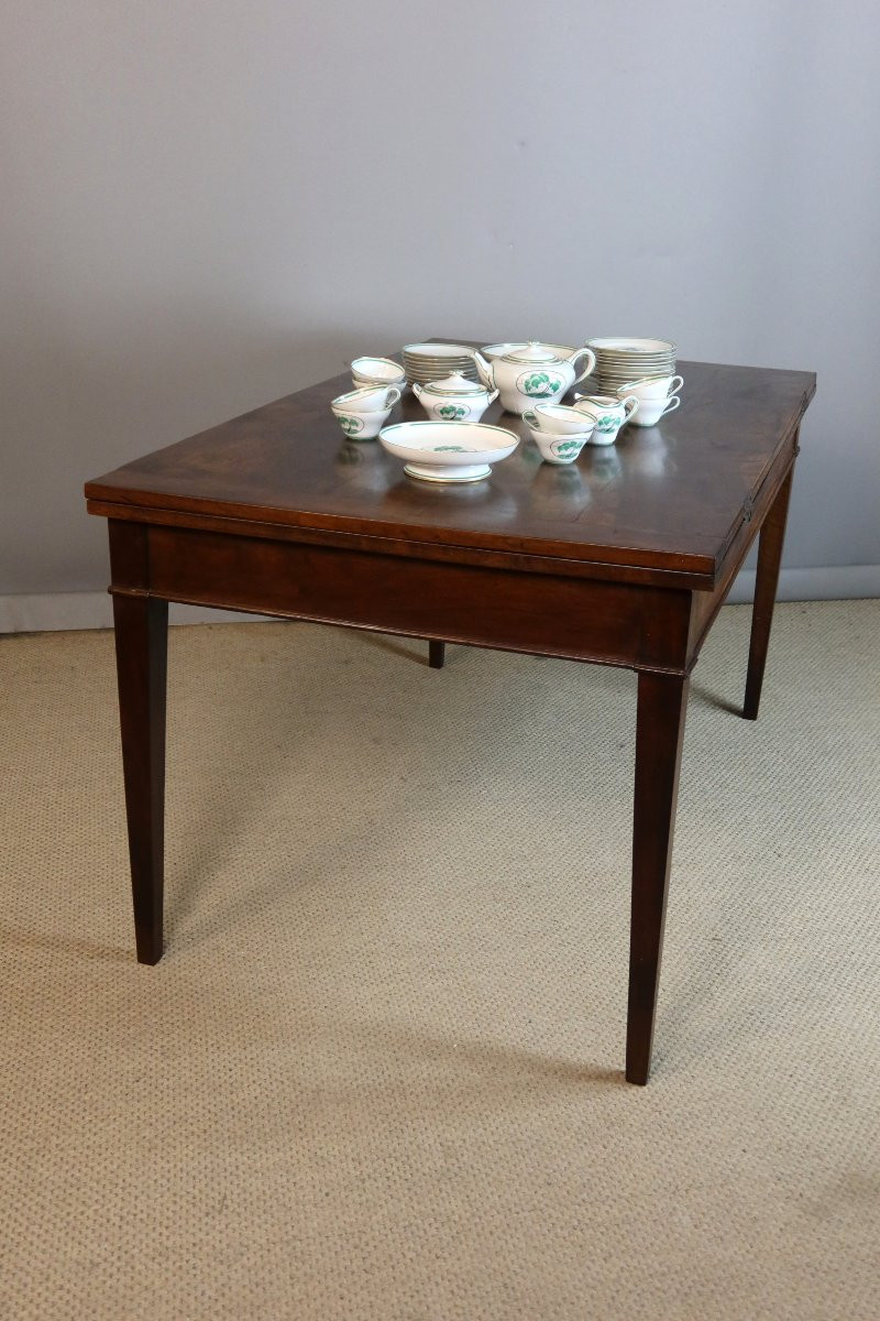 Walnut Wallet Table, 19th Century-photo-4