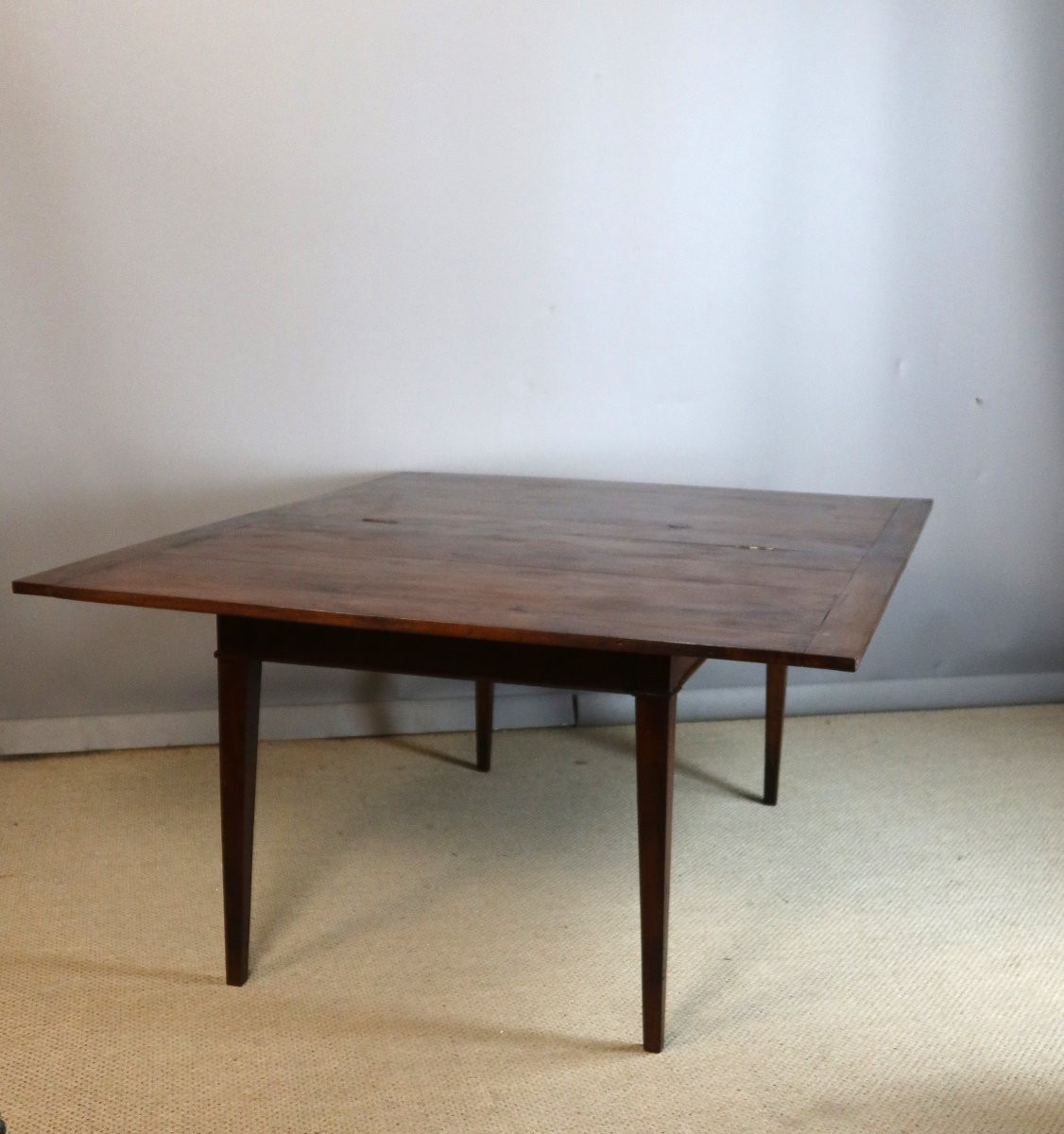 Walnut Wallet Table, 19th Century-photo-3