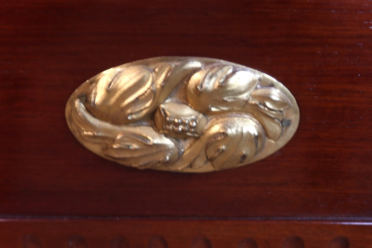 Jardinière en acajou style Louis XVI-photo-3